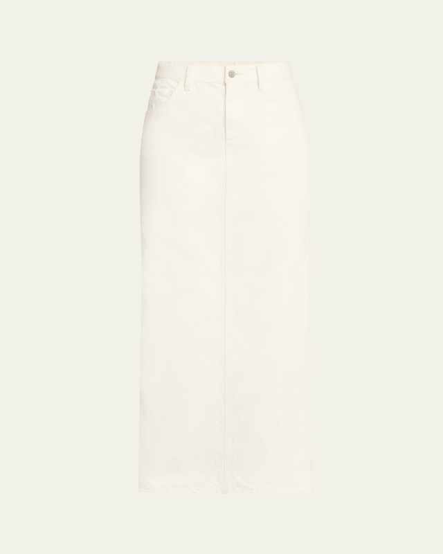 Ozzy Long Denim Skirt